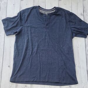 Weatherproof Vintage Mens XL Blue Button Front Shirt